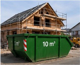 Container 10 m³ - Absetzcontainer