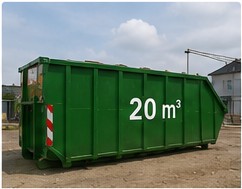 Container 20 m³ - Abrollcontainer