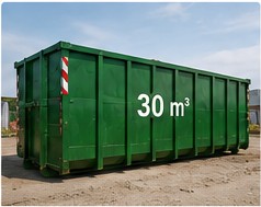 Container 30 m³ - Abrollcontainer